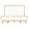 Image 4 : BNIB - LH Home Ava King Bed, RV: $1,968.75 CAD (AVA001K) - 79 x 85 x 47 in.