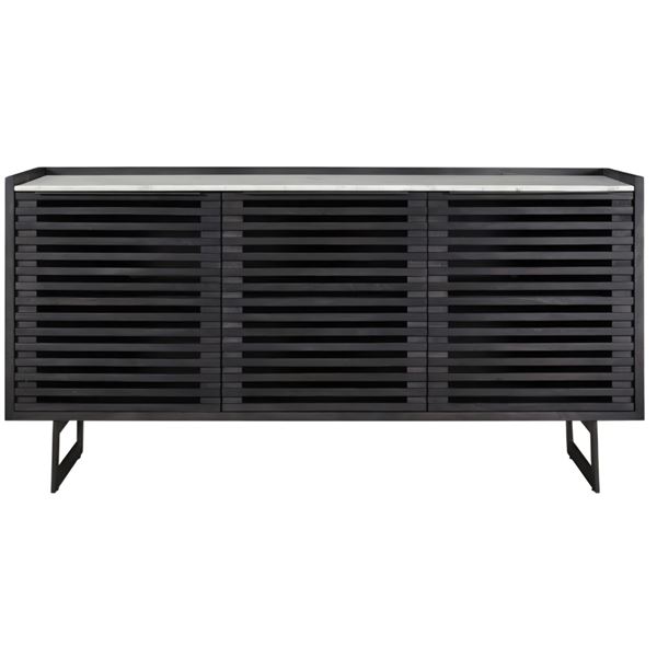 BNIB - Moe's - Paloma Sideboard Base & Hardware JD-1023-07-B (missing part 1/2 top marble piece)