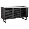 Image 3 : BNIB - Moe's - Paloma Sideboard Base & Hardware JD-1023-07-B (missing part 1/2 top marble piece)