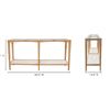 Image 4 : BNIB - Moe's - Harrington Console Table Base Only (missing top) VL-1071-24-B