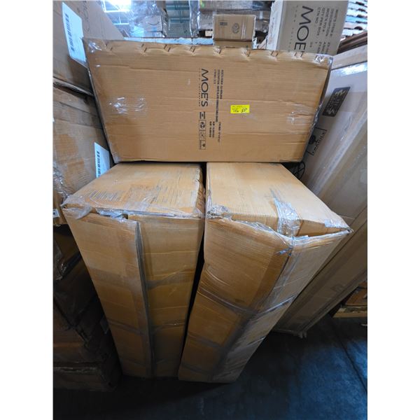 BNIB - Moe's 3pc Nate Slate Console Table bases only (missing parts)