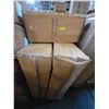 Image 1 : BNIB - Moe's 3pc Nate Slate Console Table bases only (missing parts)
