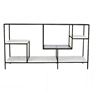 Image 1 : BNIB - Moe's 8pc Banswara Marble Display Glass Tops only (missing bases)