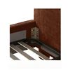 Image 4 : BNIB - Moe's Ichigo King Bed Deep Orange Headboard, Footboard & Sideboards (missing slats) - OA-1003