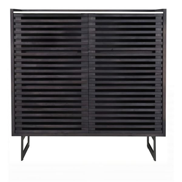 BNIB - Moe's Paloma small cabinet base & hardware (missing top)