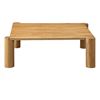 Image 1 : BNIB - Moe's 7pc Post coffee table black oak box 2/2 only (missing parts)