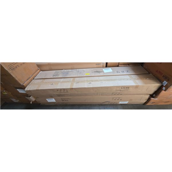 BNIB - Moe's 8pc Astrid King bed box 3/3 only (slats) (missing parts)