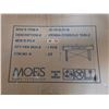Image 2 : BNIB - Moe's 2pc Vienna console table bases & 2pc  Oregon coffee table assorted bases (missing tops 