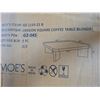 Image 3 : BNIB - Moe's 2pc Vienna console table bases & 2pc  Oregon coffee table assorted bases (missing tops 