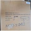 Image 4 : BNIB - Moe's 2pc Vienna console table bases & 2pc  Oregon coffee table assorted bases (missing tops 