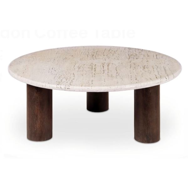 BNIB - Moe's Landon cofee table base & Console table white top only (missing parts)
