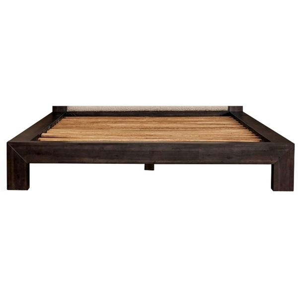BNIB - Moe's 3pc Ashcroft queen bed slats, 3pc Ashcroft king bed footboards, 2pc Ashcroft king bed s