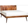 Image 2 : BNIB - Moe's O2 Bed King brown headboards & legs only (missing other parts)