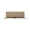 Image 1 : BNIB - Moe's Beau King Storage Bed warm beige headboar & slats only (missing parts)