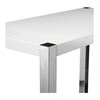 Image 3 : BNIB - Moe's - Riva Bar Table White - MSRP $1,399 - ER-1080-18 - 47" W x 24" D x 41" H