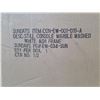 Image 3 : BNIB - Moe's - 2pc Sundays Console Marble Washed White Ash Frame (missing pieces)