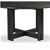 Image 1 : BNIB - Moe's - 4pc Glenn Round Dining Table Dark Brown Base, Hardware (missing tops)