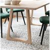 Image 2 : BNIB - Moe's - 14pc assorted Silas round dining table black ash legs & oak legs (missing tops)