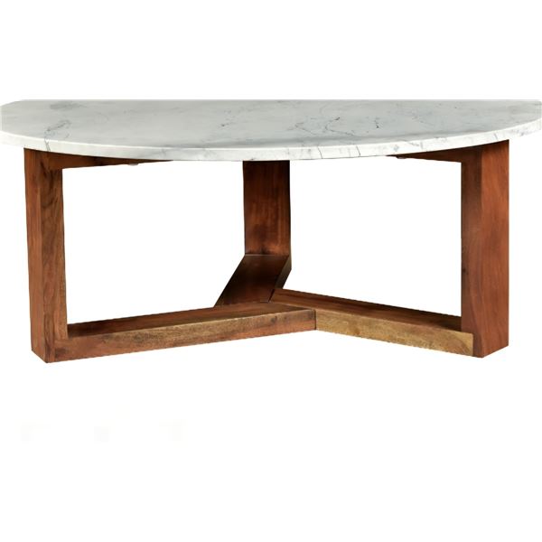 BNIB - Moe's - 16pc Jinxx coffee table round base & hardware (missing tops)