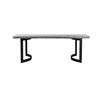 Image 1 : BNIB - Moe's - Bent dining table extra small weather grey base (missing top)