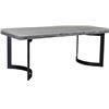 Image 2 : BNIB - Moe's - Bent dining table extra small weather grey base (missing top)