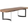 Image 2 : BNIB - Moe's - 6pc Bent dining table small weather grey bases (missing tops)