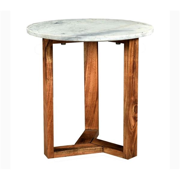 BNIB - Moe's - 13pc Jinxx side table brown box 1/2 (missing box 2/2)