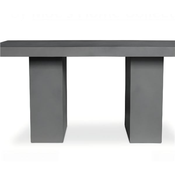 BNIB - Moe's - 6pc Aurelius 2 outdoor dining table bases (missing tops)