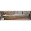 Image 1 : BNIB - Moe's - Marina outdoor bench natural tops & 1 box of legs (missing parts)