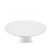 Image 1 : BNIB - Moe's - 7pc Otago dining table 54in round white tops (missing bases)