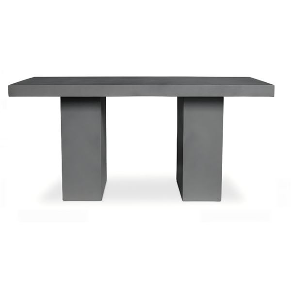 BNIB - Moe's - 6pc Aurelius 2 outdoor dining table bases (missing tops)