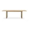 Image 1 : BNIB - Moe's - 7pc round off dining table small oak bases (missing tops)