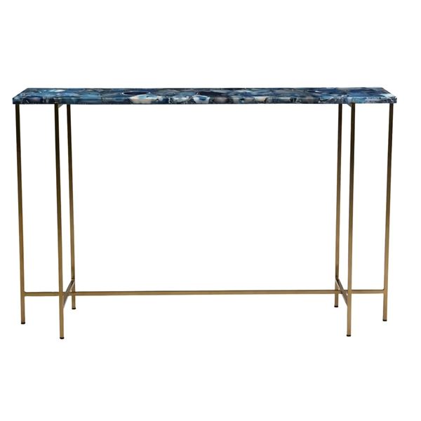 BNIB - Moe's - Agate console table base - missing parts