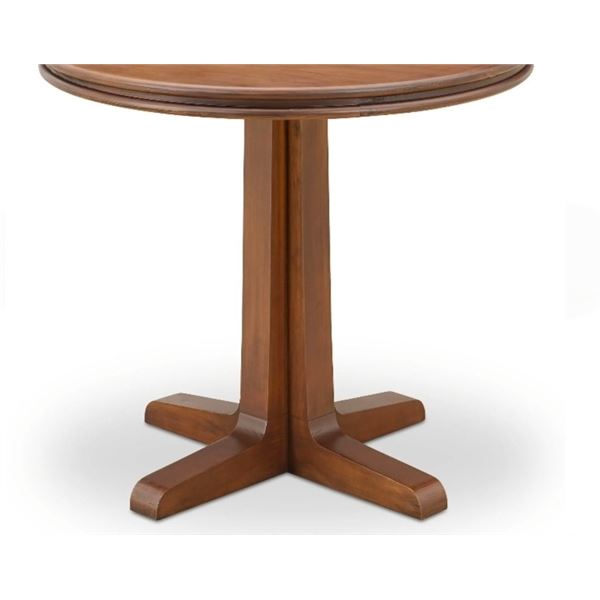 BNIB - Moe's - 3pc Charles cafe table natural base, hardware (missing tops)