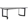 Image 2 : BNIB - Moe's - 5pc Bent dining table extra small weathered grey bases (missing tops)