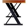 Image 2 : BNIB - Moe's - 5pc Reale desk walnut bases (missing tops)