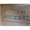 Image 2 : BNIB - Moe's - Assorted furniture - Bent bar table smoked top, Edge dining table large base, Jinxx s