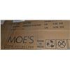 Image 3 : BNIB - Moe's - 5pc Seirra book shelf natural base cabinet (missing box 1/2)