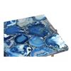 Image 3 : BNIB - Moe's - Blue Agate console table top (missing other parts)