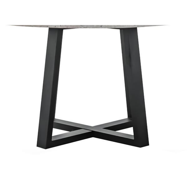 BNIB - Moe's - 4pc Vault dining table white bases (missing tops)