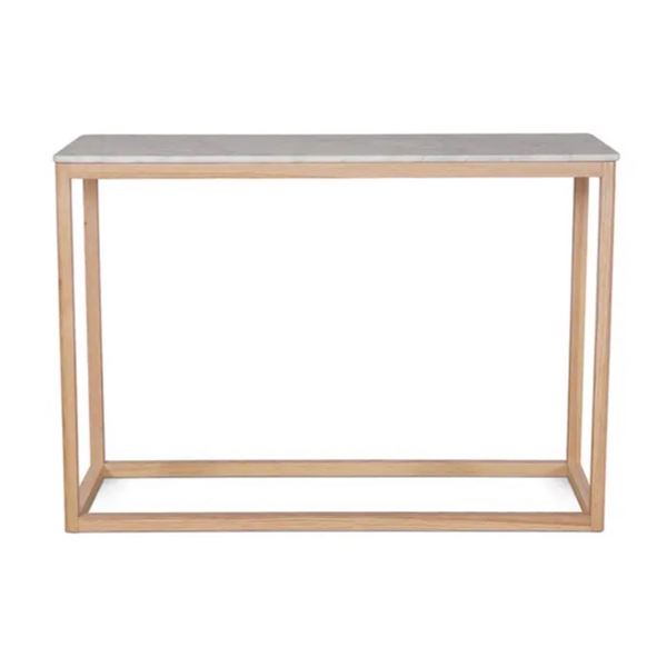 BNIB - Moe's - Sundays console marble wash table (missing parts)
