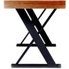 Image 2 : BNIB - Moe's - 3pc Desk walnut bases (missing tops)