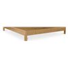 Image 2 : BNIB - Moe's - 4pc Povera king bed white oak footboard & hardware (missing other parts)