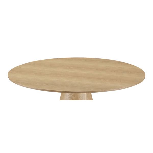 BNIB - Moe's - 2pc Otago dining table 54in oak tops (missing bases)