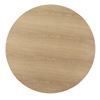 Image 2 : BNIB - Moe's - 2pc Otago dining table 54in oak tops (missing bases)