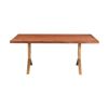 Image 11 : BNIB - Moe's - Group of assorted furniture parts - dining table bases, Trix dining table honey oak t