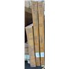 Image 6 : BNIB - Moe's - 3pc assorted furniture - Sundays Arc outdoor dining table teak tops (missing parts)