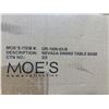 Image 3 : BNIB - Moe's - Group of assorted furniture parts - dining table bases, legs, Celia round dining tabl