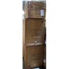 Image 8 : BNIB - Moe's - 3pc Povera dining bench black base, hardware (missing tops)
