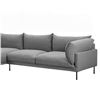 Image 2 : BNIB - Moe's Jamara Sectional 2 Seat Sofa ONLY (Left - Charcoal) - UB-1016-07-L-A